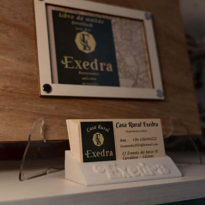Casa Rural Exedra 3 Estrellas Carcaboso Kültér fotó